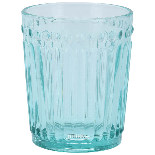 Стакан для воды Шамберте 270 мл бирюзовый, стекло Koopman