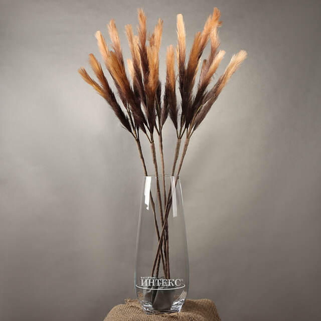 Светящаяся ветка для декора Моника 90 см шоколадная, теплые белые LED лампы, таймер, на батарейках Koopman (Купман)