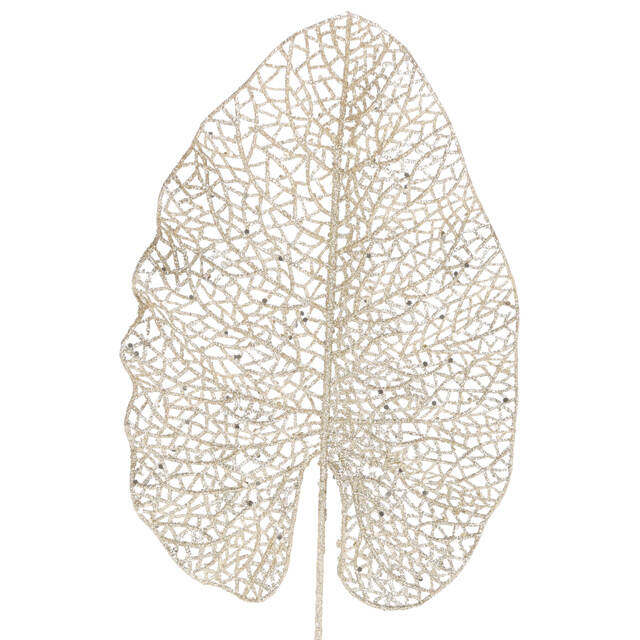 Декоративный лист Ажурная Калатея 67 см шампань Koopman