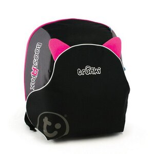 Автокресло-рюкзак Boostapak черно-розовое от 15 до 36 кг Trunki фото 5