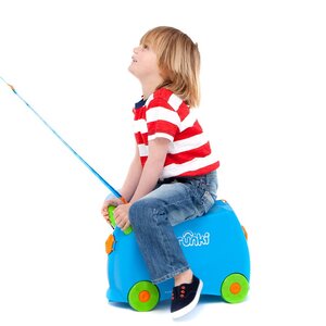 Детский чемодан на колесиках Terrance голубой Trunki фото 3
