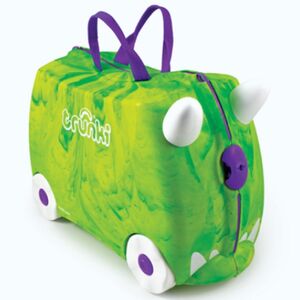 Детский чемодан на колесиках Динозавр Rex с наклейками Trunki фото 1