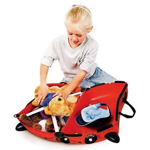 Детский чемодан на колесиках Божья Коровка Харли Trunki фото 8