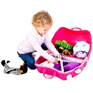 Детский чемодан на колесиках Hello Kitty Trunki фото 2
