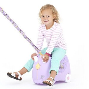 Детский чемодан на колесиках Хелло Китти лиловый Trunki фото 6