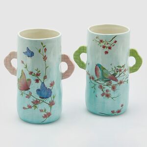 Керамическая ваза Spring Bird 22 см EDG фото 2