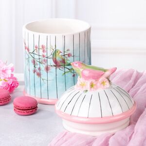 Керамическая банка для хранения Paradiso Uccello 21 см EDG (ЭДГ) фото 2