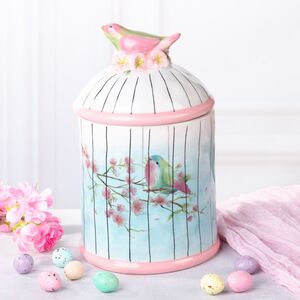 Керамическая банка для хранения Paradiso Uccello 21 см