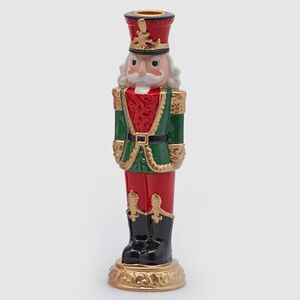Декоративный подсвечник Щелкунчик - Guardia Coraggiosa 23 см (EDG, Италия). Артикул: 020373-74-2