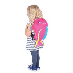 Детский рюкзак для бассейна и пляжа Коралловая рыбка розовая 37 см Trunki фото 4
