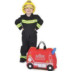Детский чемодан-каталка Пожарный Фрэнк Trunki фото 2