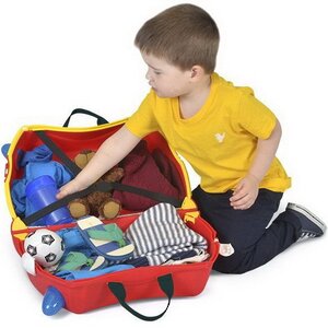 Детский чемодан-каталка Пожарный Фрэнк Trunki фото 5