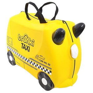 Детский чемодан-каталка Тони Таксист с наклейками Trunki фото 1