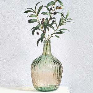 Стеклянная ваза-бутылка Марвин 31*19 см