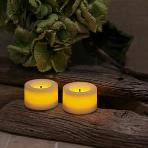 Чайная восковая LED свеча Романтика, 2 шт (Star Trading, Россия). Артикул: 068-04