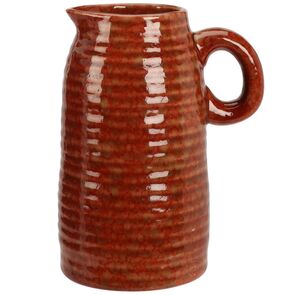 Керамическая ваза-кувшин Stanley 17 см терракотовая