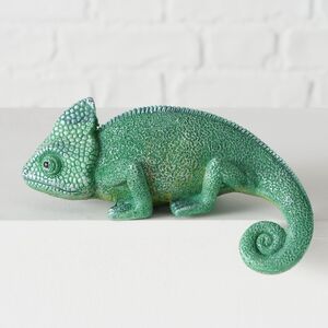 Декоративная фигурка Хамелеон Элгин 16 см (Boltze, Германия). Артикул: 1003565-2
