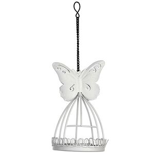 Подсвечник Птичья Клетка с бабочкой, 16*9 см (Edelman, Нидерланды). Артикул: 1004945-бабочка