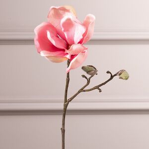 Искусственная Магнолия 25 см розовая Edelman фото 3