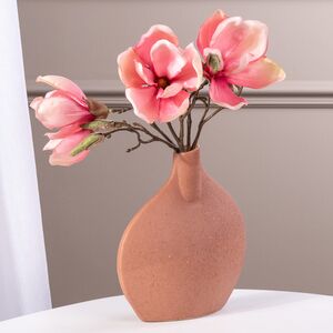 Искусственная Магнолия 25 см розовая