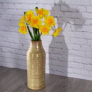 Искусственный цветок Нарцисс 40 см жёлтый Kaemingk фото 5