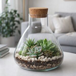 Стеклянная банка с крышкой Андреас 25 см