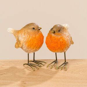 Декоративная фигурка Птичка Робин 9 см (Boltze, Германия). Артикул: 1007651