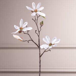 Ветка Магнолии белая 45 см Edelman фото 3