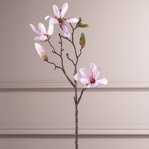 Ветка Магнолии светло-розовая 45 см Edelman фото 3