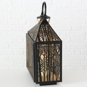 Декоративный фонарь для свечи Броселианд 40 см, металл Boltze фото 7