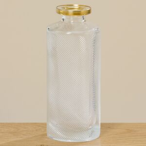 Стеклянная ваза Ди Рошель 13 см (Boltze, Германия). Артикул: 1009981-3