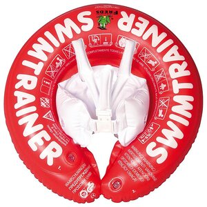 Надувной круг Swimtrainer красный, 0-4 лет Freds Swim Academy фото 3