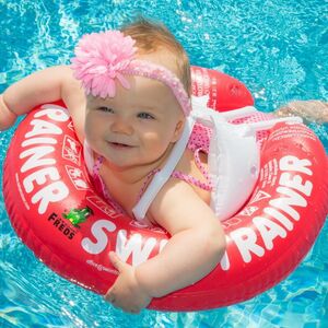 Надувной круг Swimtrainer красный, 0-4 лет (Freds Swim Academy, Германия). Артикул: 10101-swimtrainer