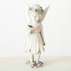 Декоративная фигурка Фея Блюммери с цветочком 17 см (Boltze, Германия). Артикул: 1013297-1