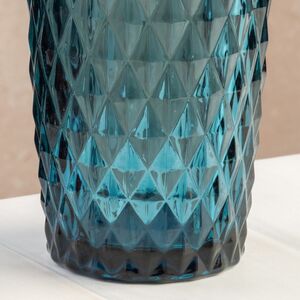 Стакан для воды Шатель 300 мл синий, стекло Boltze фото 3