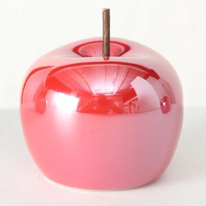 Фарфоровая статуэтка Яблоко Рино 8 см красное (Boltze, Германия). Артикул: 1014898-2