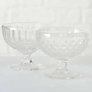 Креманка для десерта Монруж 13*12 см прозрачная, стекло Boltze фото 2