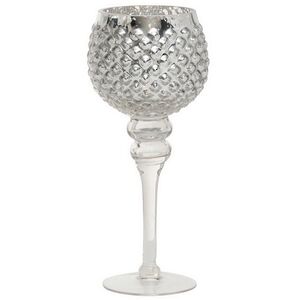 Набор стеклянных подсвечников-бокалов Виндлайт 30-40 см серый, 3 шт Boltze (Больтце) фото 8