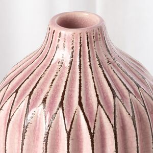 Керамическая вазочка Жюстин 11 см нежно-розовая Boltze фото 2