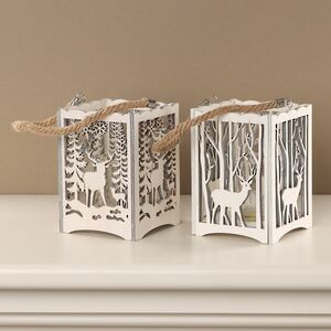 Деревянный подсвечник Лесная Магия - Олень 14 см Boltze фото 4