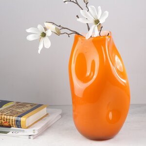 Декоративная ваза Альбиора 29 см мандариновая EDG фото 2