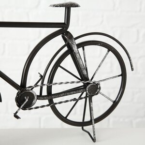 Настольные часы Велосипед Ретро 39*24 см, черные Boltze фото 4