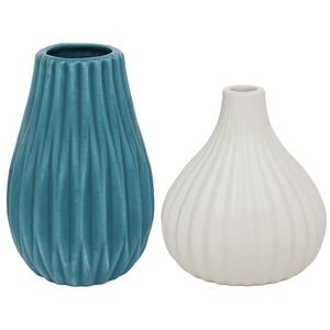Набор керамических ваз Вилма: Океан 13 см, 2 шт (Boltze, Германия). Артикул: 1019771-набор-1