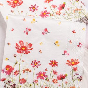 Бумажные салфетки Cosmea and Butterflies 17*17 см, 20 шт Boltze (Больтце) фото 2
