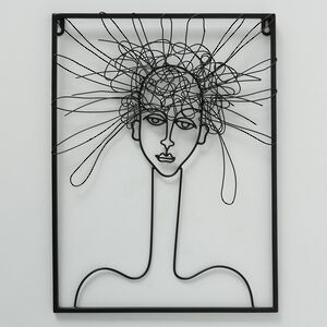 Декоративное панно Мадам Деборра 40*30 см (Boltze, Германия). Артикул: 1020996-1