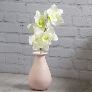 Искусственная орхидея белая 26 см Edelman фото 2