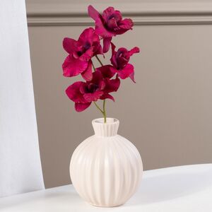 Искусственная орхидея пурпурная 26 см Edelman фото 3