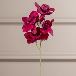 Искусственная орхидея пурпурная 26 см Edelman фото 5