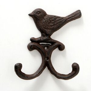 Декоративный крючок для одежды Твинки 13 см, чугун (Boltze, Германия). Артикул: 1021902