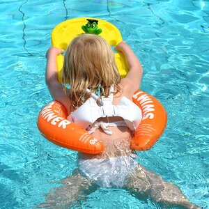 Надувной круг Swimtrainer оранжевый, 2-6 лет Freds Swim Academy фото 6